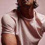 Short Sleeve Crew Neck in Nougat Pigment | James Perse Los Angeles
