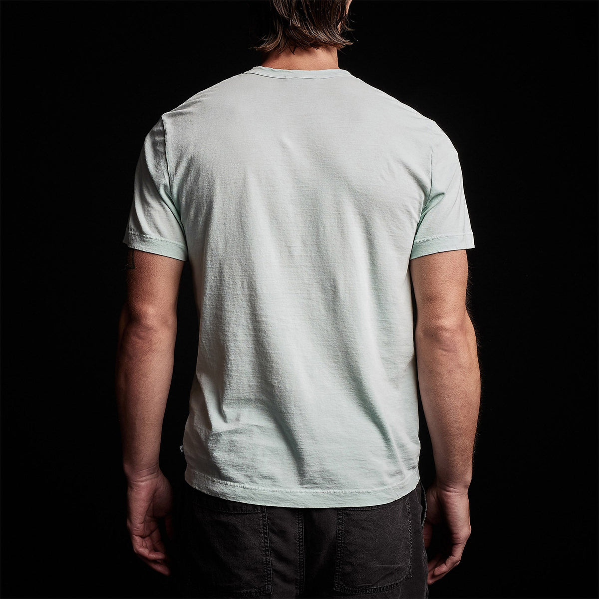 Short Sleeve Crew Neck in Ocean Spray Pigment | James Perse Los Angeles 