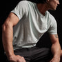 Short Sleeve Crew Neck in Ocean Spray Pigment | James Perse Los Angeles 