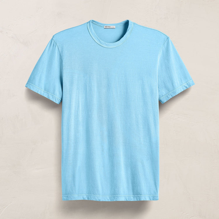 Short Sleeve Crew Neck in Skipper Pigment | James Perse Los Angeles