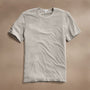 Short Sleeve Crew Neck in Salt Pigment | James Perse Los Angeles