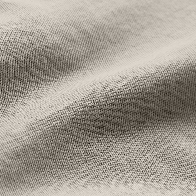 Short Sleeve Crew Neck in Salt Pigment | James Perse Los Angeles