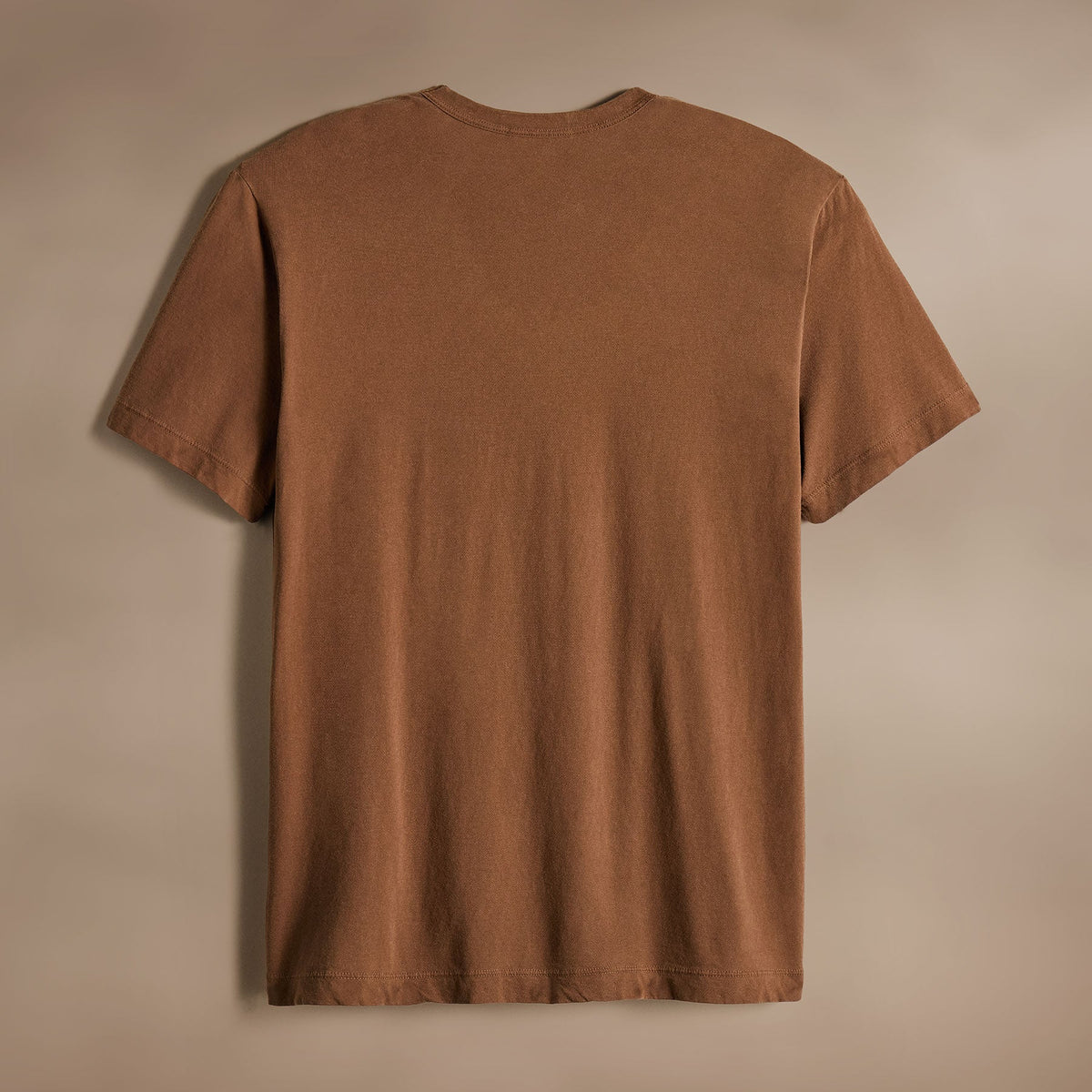 Short Sleeve Crew Neck  in Savanna Pigment | James Perse Los Angeles