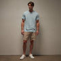 Short Sleeve Crew Neck in Taffy Pigment | James Perse Los Angeles
