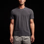 Short Sleeve Crew Neck in Titan Pigment | James Perse Los Angeles