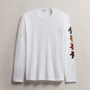 Men's Grateful Dead Long Sleeve Color Bears in White/Black | James Perse Los Angeles
