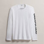 Men's Grateful Dead Long Sleeve in White/Black | James Perse Los Angeles