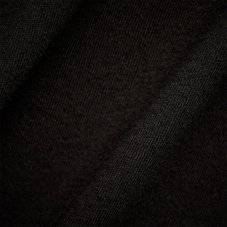 Long Sleeve Crew Neck Y/ Circle Mtn in Black | James Perse Los Angeles
