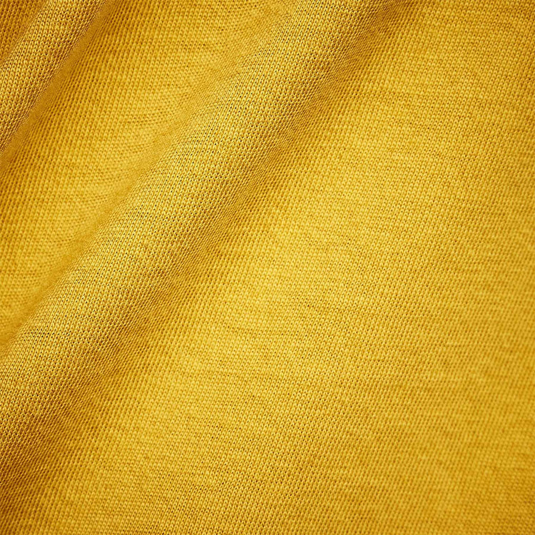 Long Sleeve Crew Neck Y/ Circle Mtn in Crocus Yellow | James Perse Los Angeles
