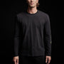 Long Sleeve Crew Neck Ca Yosemite in Black | James Perse Los Angeles