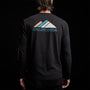 Long Sleeve Crew Neck Ca Yosemite in Black | James Perse Los Angeles