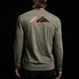 Long Sleeve Crew Neck Ca Yosemite in Platoon Pigment | James Perse Los Angeles