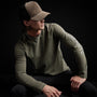 Long Sleeve Crew Neck Ca Yosemite in Platoon Pigment | James Perse Los Angeles
