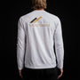 Long Sleeve Crew Neck Ca Yosemite in White | James Perse Los Angeles