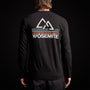 long sleeve crew neck yosemite hiking black mlj3351vj | James Perse Los Angeles 