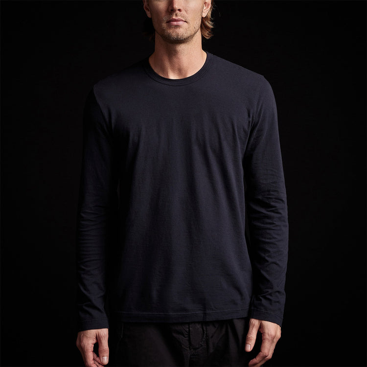 long sleeve crew neck yosemite hiking deep mlj3351vj | James Perse Los Angeles 