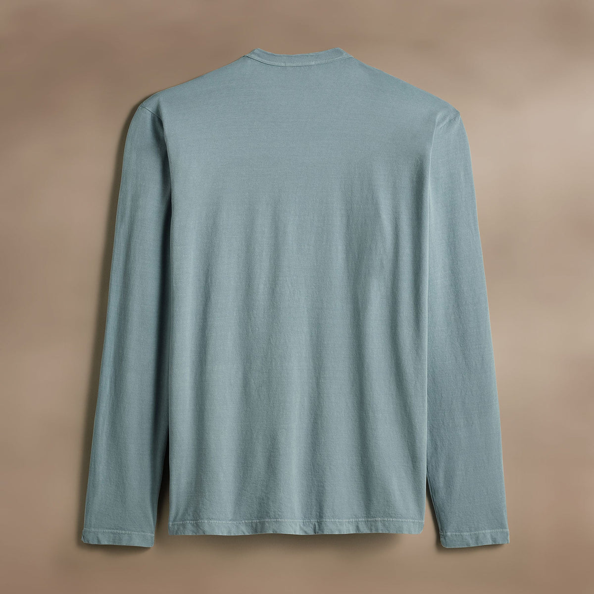 Long Sleeve Crew Neck in Azure Pigment | James Perse Los Angeles