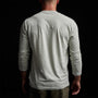 Long Sleeve Crew Neck in Celery Pigment | James Perse Los Angeles