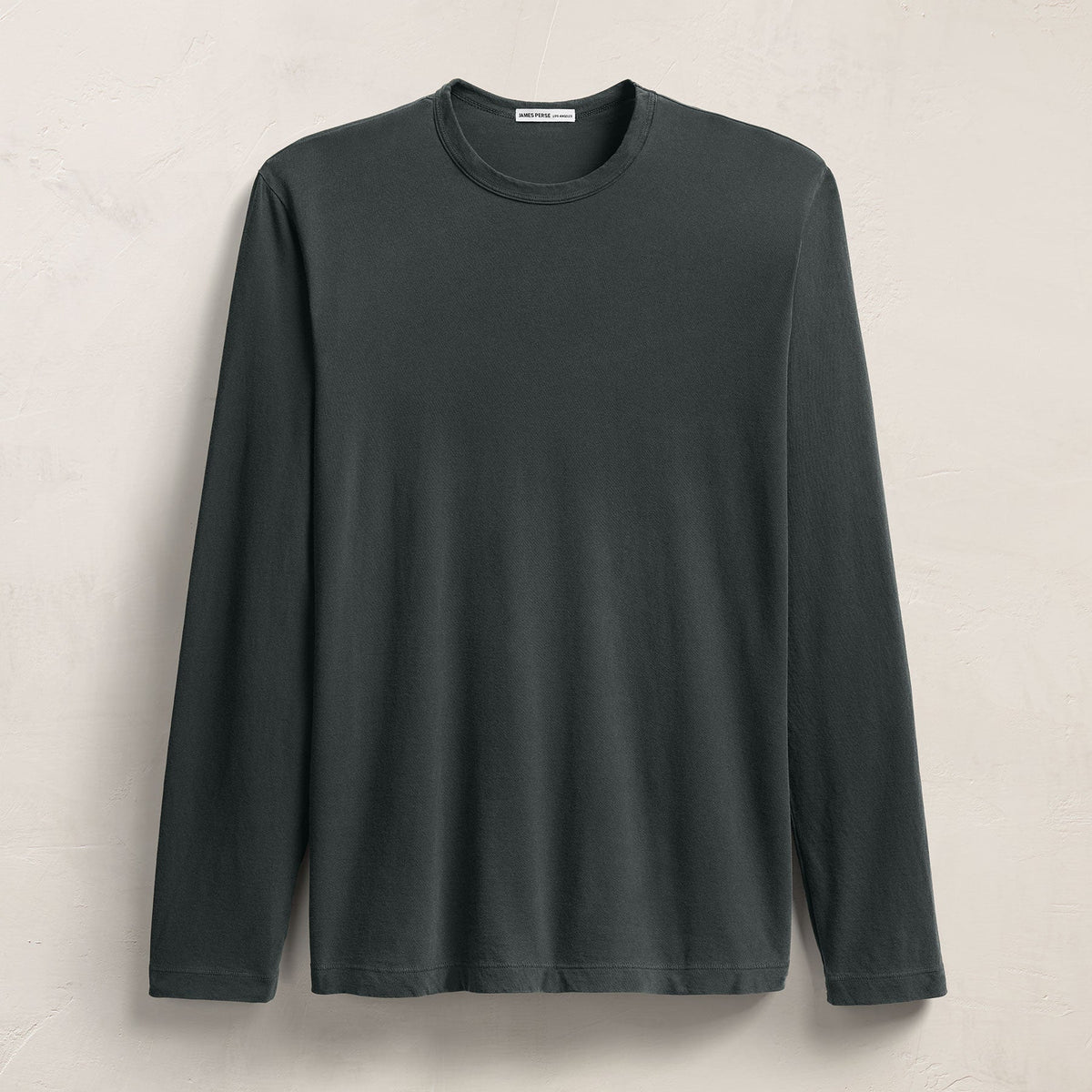 Long Sleeve Crew Neck in Fern | James Perse Los Angeles