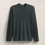Long Sleeve Crew Neck in Fern | James Perse Los Angeles