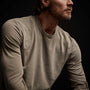 Long Sleeve Crew Neck - Greystone Pigment | James Perse Los Angeles