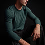 Long Sleeve Crew Neck in Laurel | James Perse Los Angeles