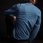 Long Sleeve Crew Neck in Lake Pigment | James Perse Los Angeles