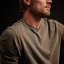 Long Sleeve Crew Neck - Platoon Pigment | James Perse Los Angeles