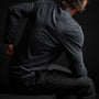 Long Sleeve Crew Neck in Titan Pigment | James Perse Los Angeles