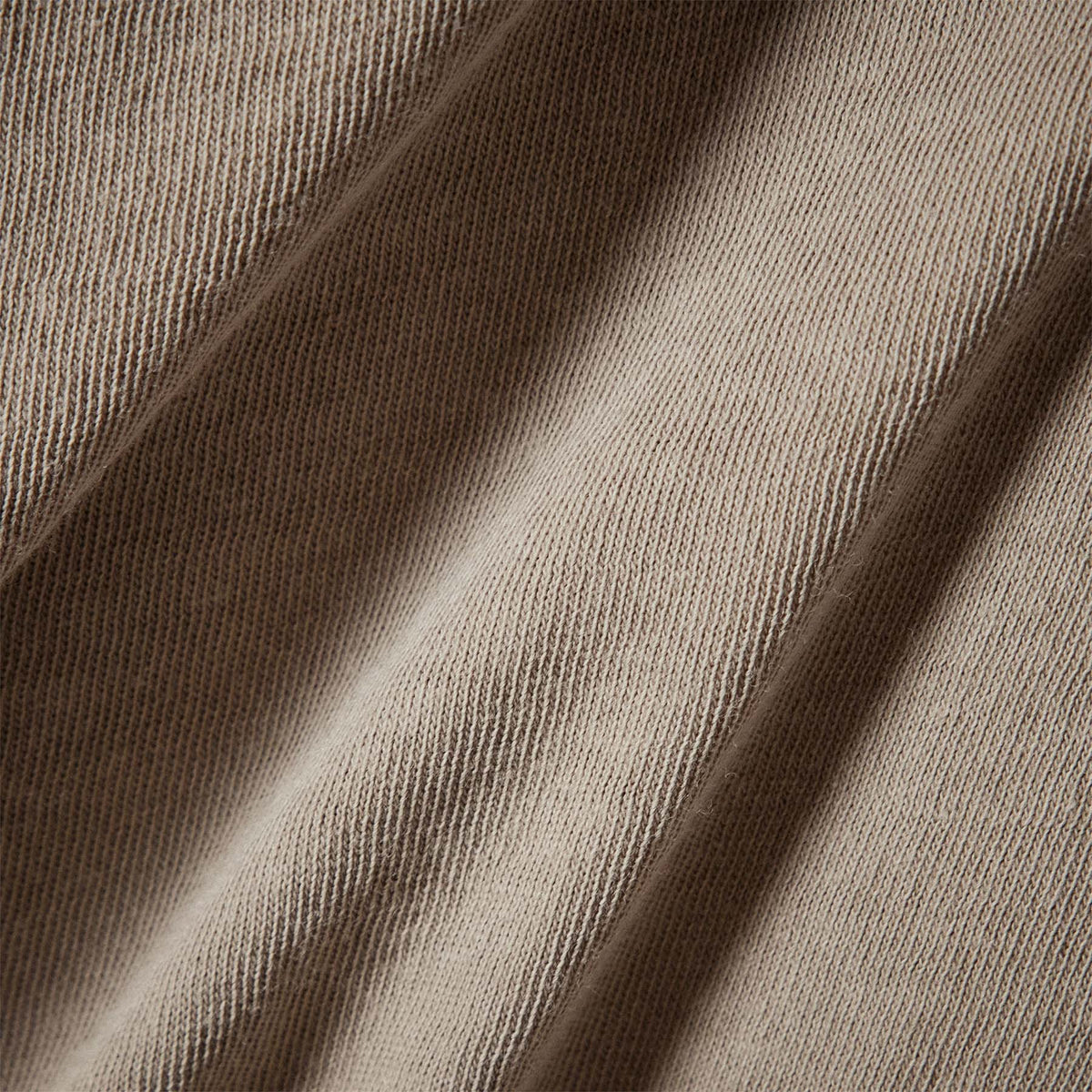 Long Sleeve Crew Neck in Toast Pigment | James Perse Los Angeles