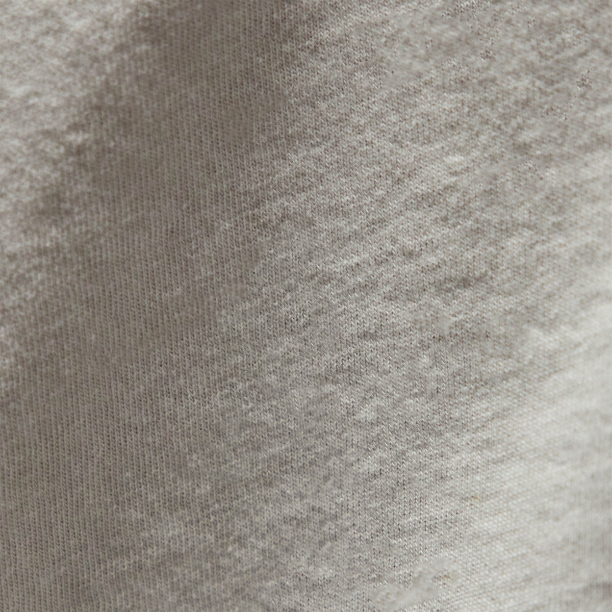 Long Sleeve Crew Neck in White | James Perse Los Angeles