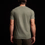 Short Sleeve V Neck in Alligator Pigment | James Perse Los Angeles