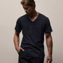 Short Sleeve V Neck in Deep | James Perse Los Angeles