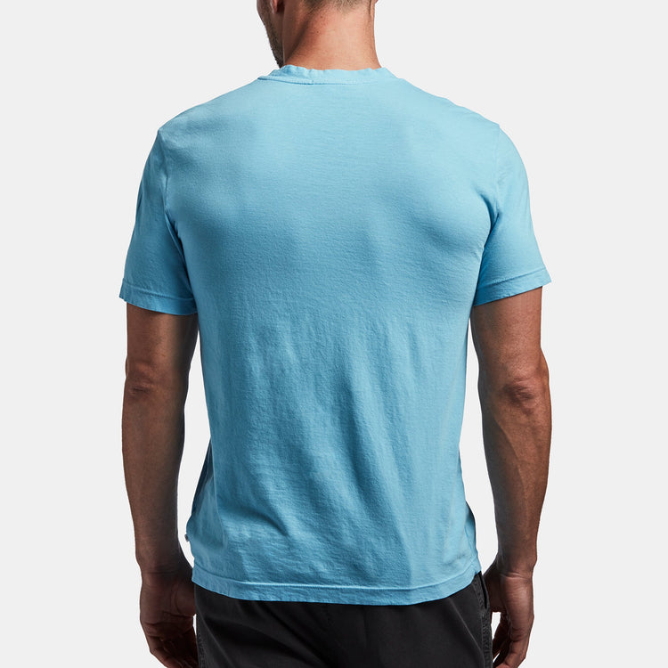 Short Sleeve V Neck In Marina | James Perse Los Angeles