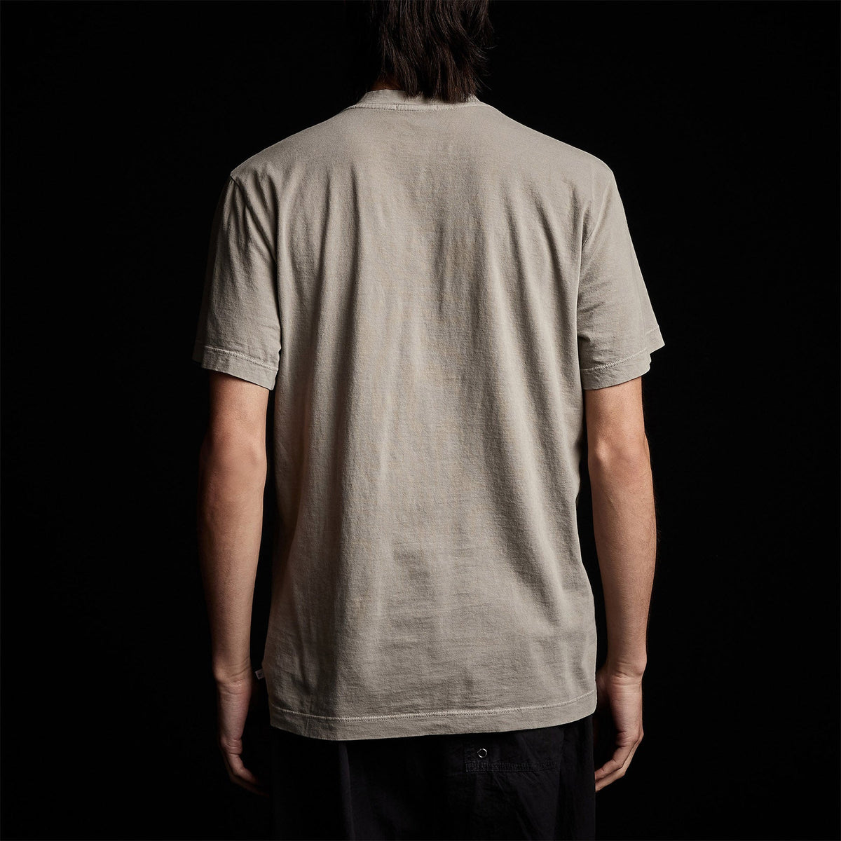 Short Sleeve V Neck in Silt Pigment | James Perse Los Angeles 