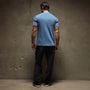 Short Sleeve V Neck in Spectrum Blue Pigment | James Perse Los Angeles