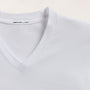 Short Sleeve V Neck in White | James Perse Los Angeles FLAT