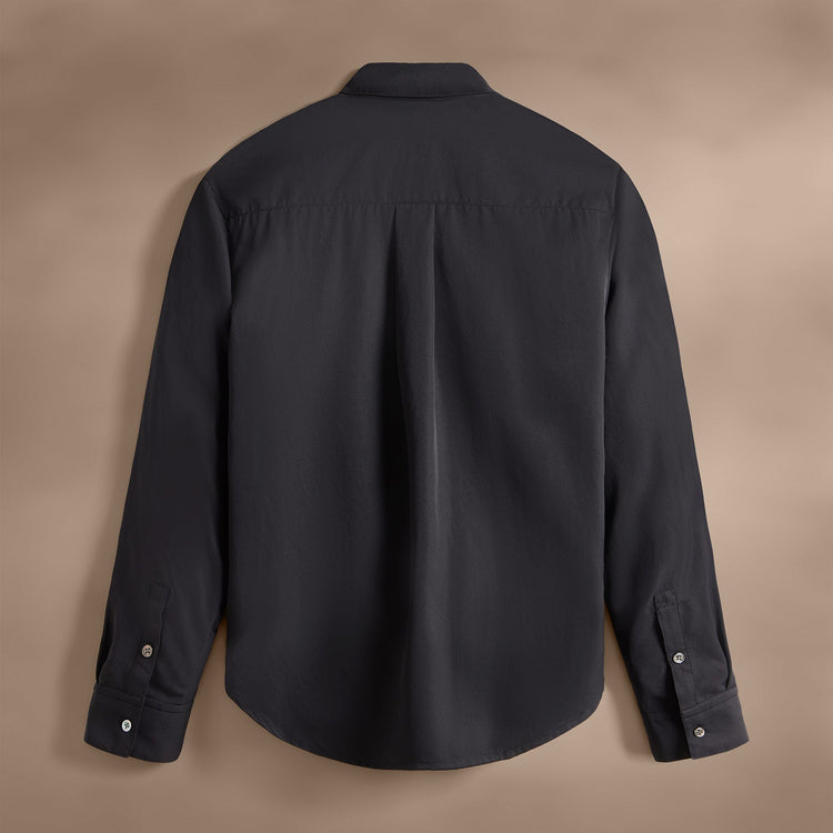Matte Cabana Long Sleeve in Black | James Perse Los Angeles