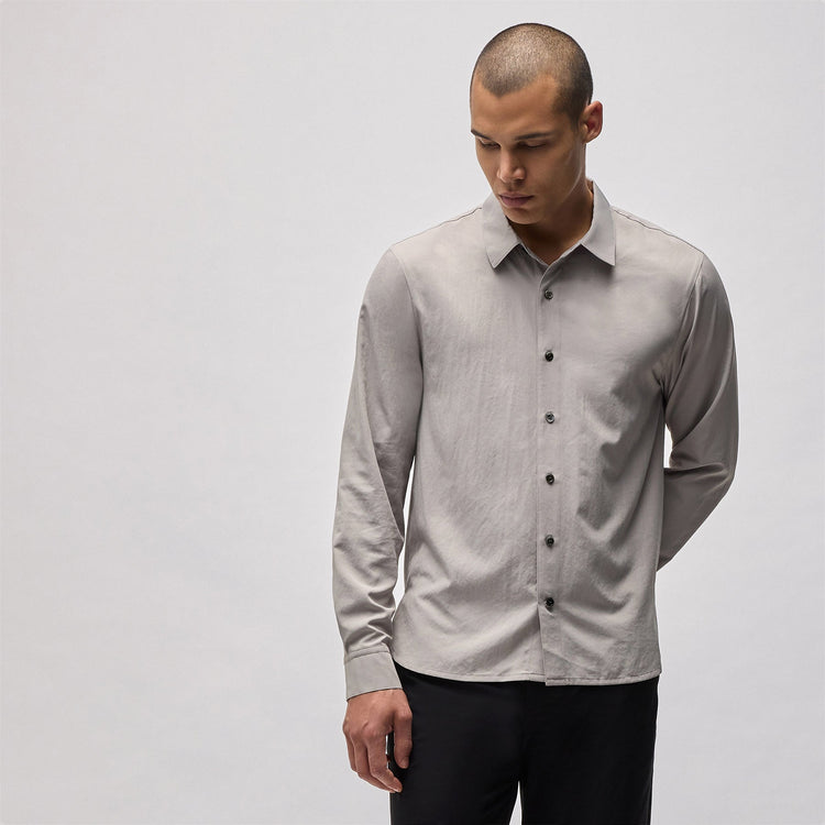 Lightweight Long Sleeve in Mineral | James Perse Los Angeles