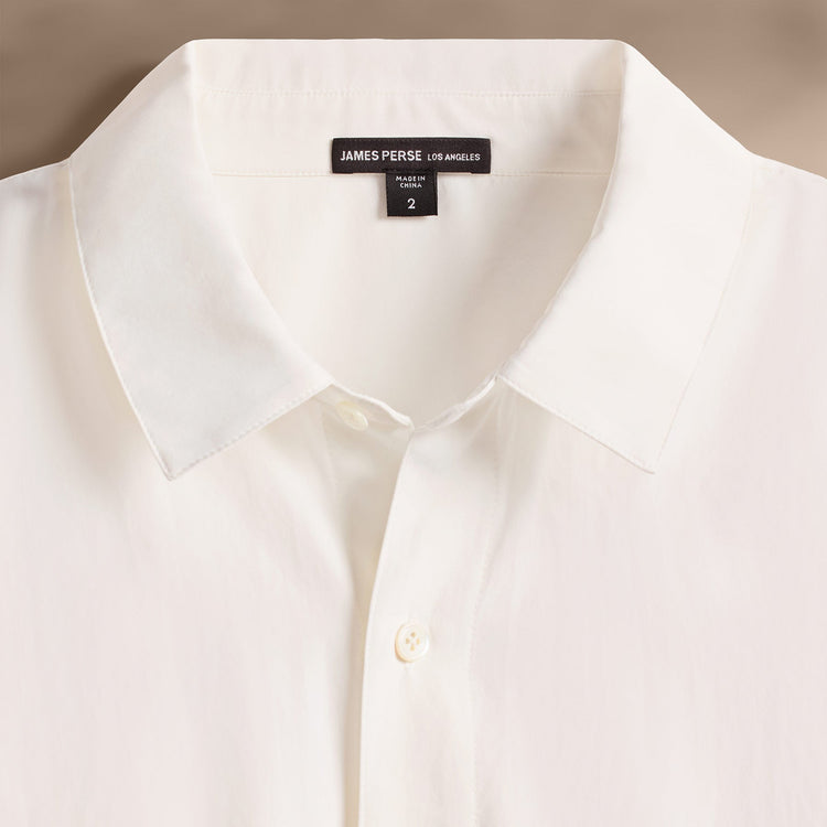 Matte Cabana Long Sleeve in White | James Perse Los Angeles