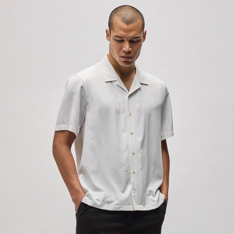 Lightweight Short Sleeve in White | James Perse Los Angeles
