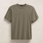 Heavy Luxe Jersey Crew in Birch | James Perse Los Angeles