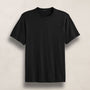 Heavy Luxe Jersey Crew in Black | James Perse Los Angeles