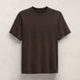 Heavy Luxe Jersey Crew in Bark | James Perse Los Angeles