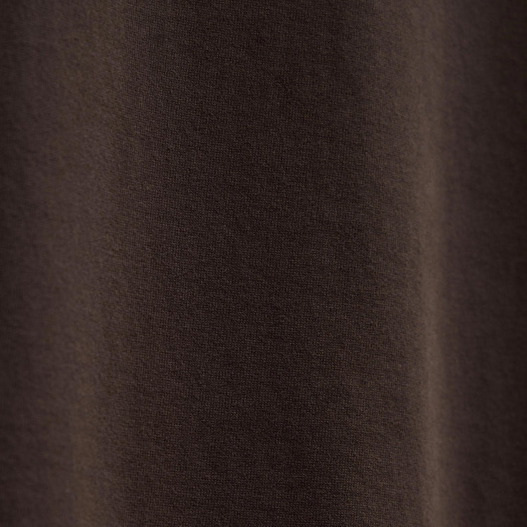 Heavy Luxe Jersey Crew in Bark | James Perse Los Angeles