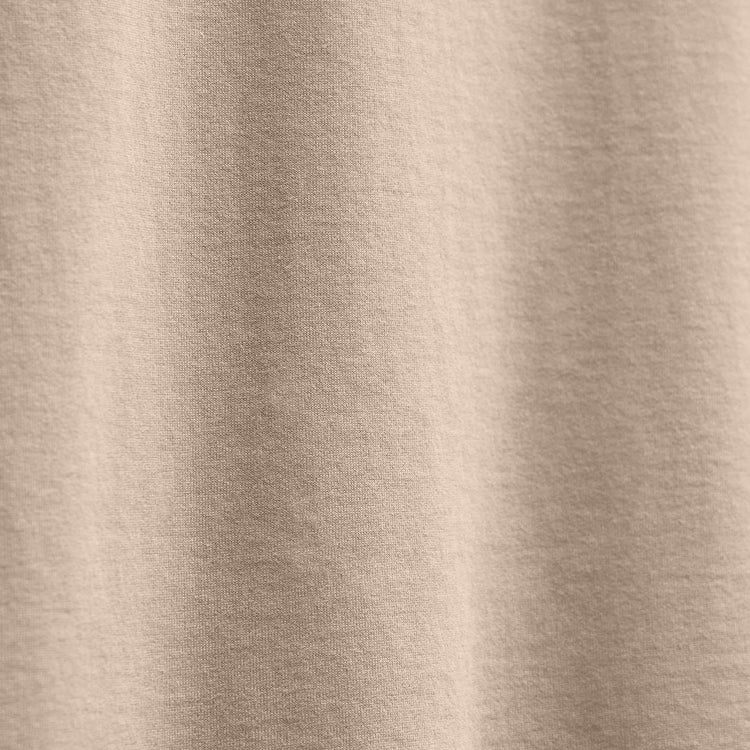 Heavy Luxe Jersey Crew in Stone | James Perse Los Angeles