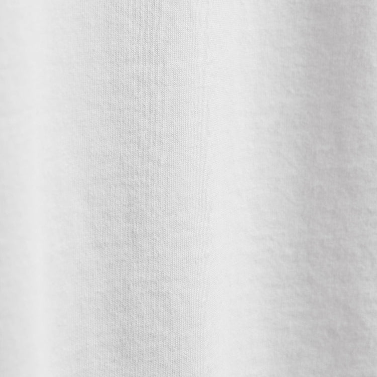 Heavy Luxe Jersey Crew in White | James Perse Los Angeles FLAT