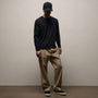 Heavy Luxe Jersey Long Sleeve in Black | James Perse Los Angeles