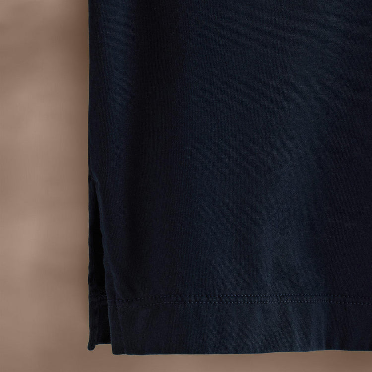 Heavy Luxe Jersey Long Sleeve in Blue Noir | James Perse Los Angeles