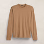 Heavy Luxe Jersey Long Sleeve in Camel | James Perse Los Angeles